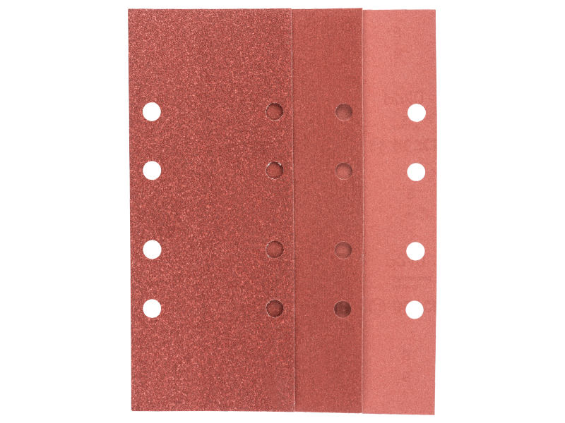 25-delni komplet brusilnih listov Bosch za vibracijski brusilnik, Dimenzije: 93x230mm, Zrnatost 60, 80, 120, 240, 2607019499